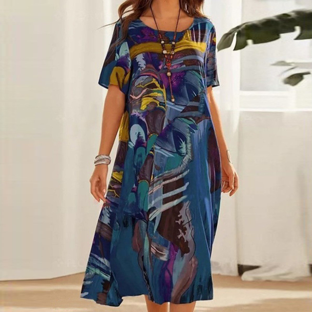 Jodilyn - Robe tunique confortable