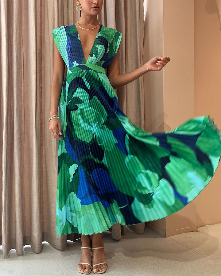 Sydney - Robe décontractée à col en V