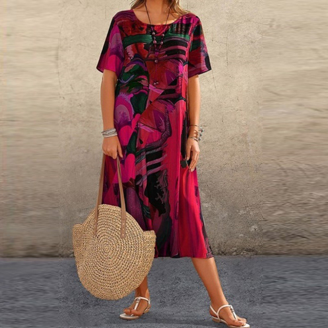 Jodilyn - Robe tunique confortable