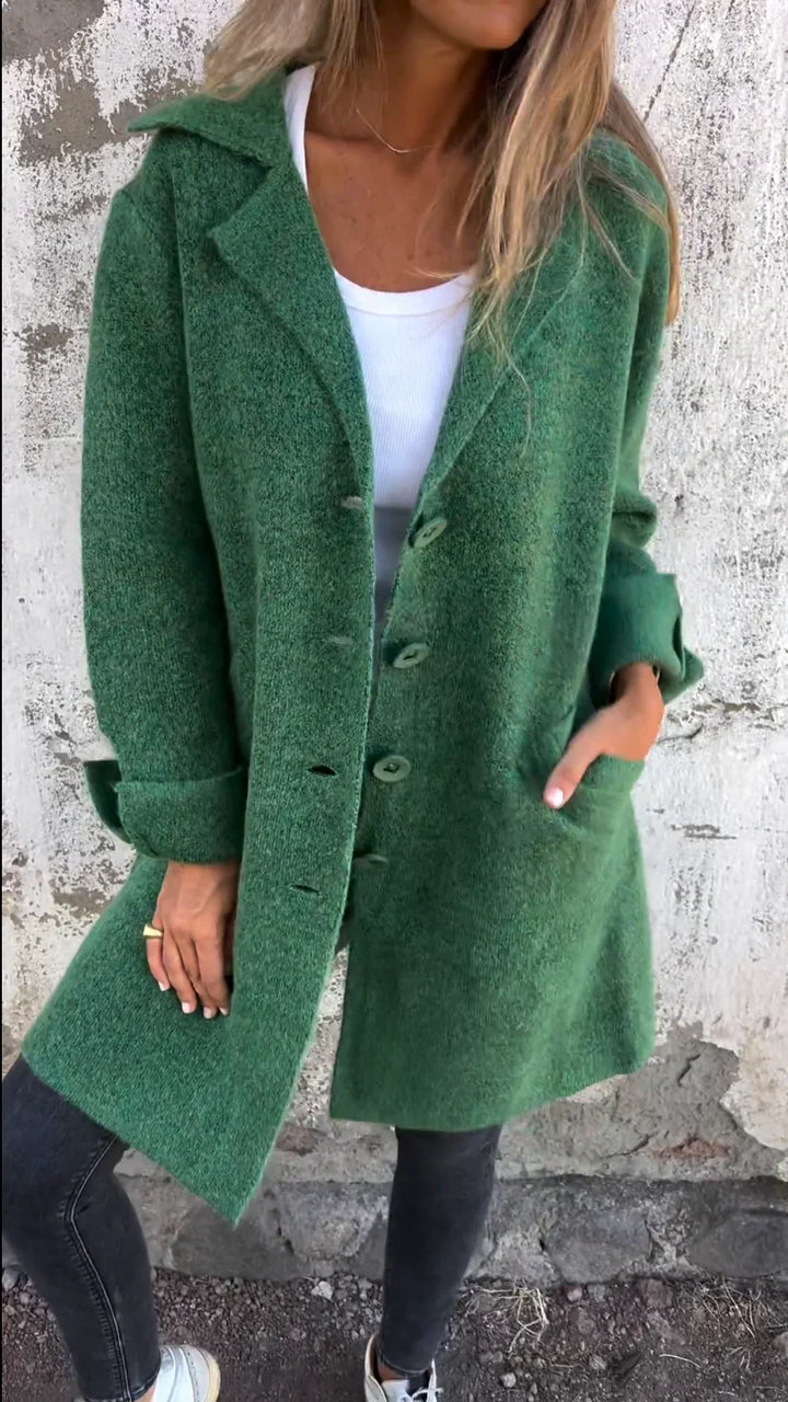 Carole - Manteau casual droit