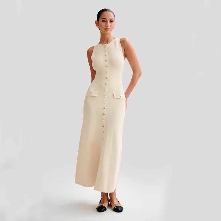 Esme - Robe sans manches en maille