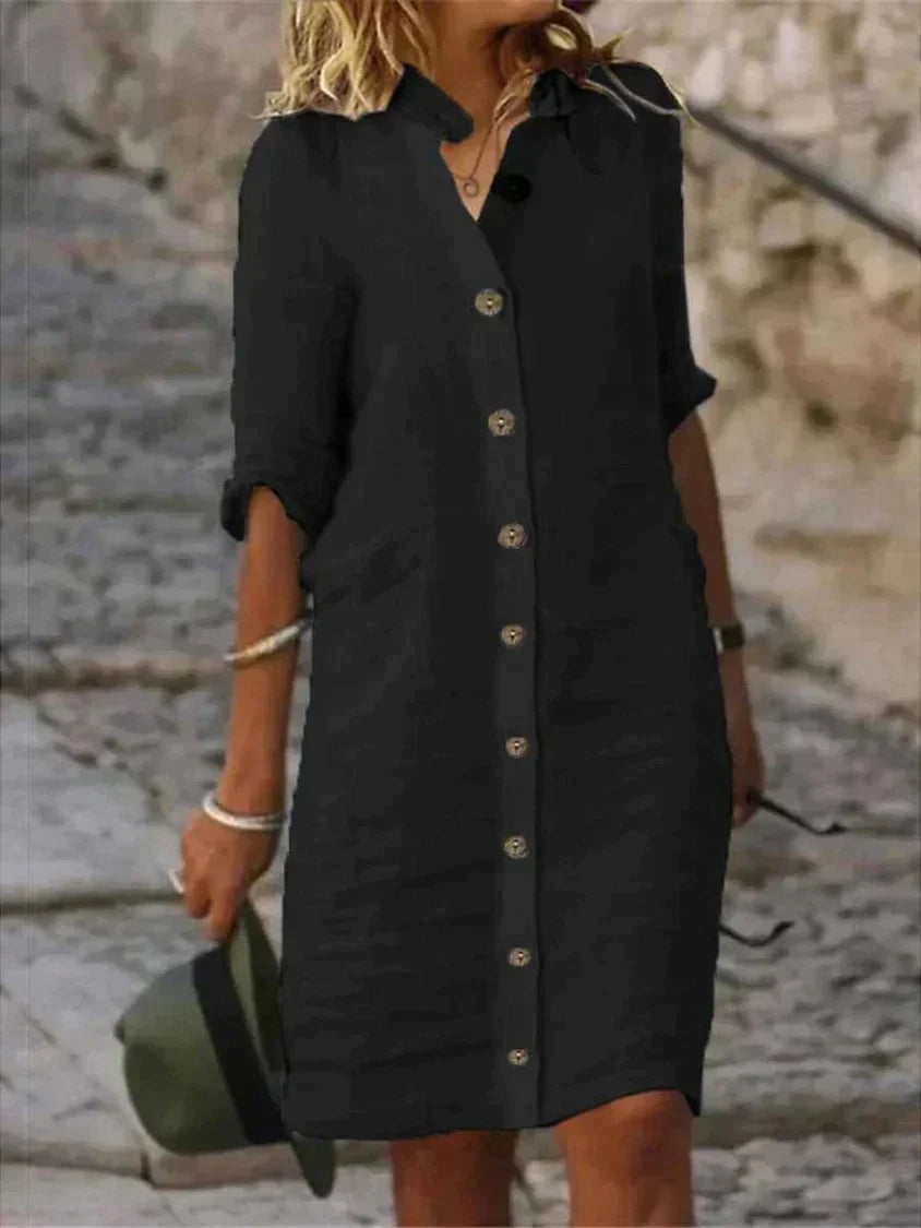 Gabrielle - Elegant & Casual Alissa Mid-Length Dress