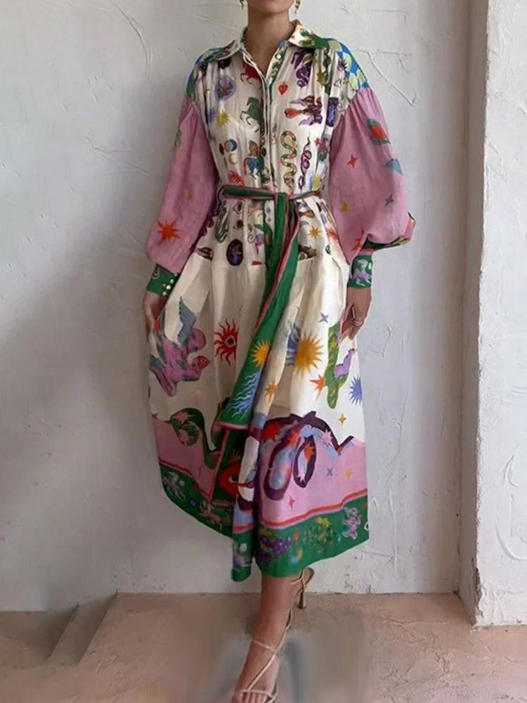 Jasmine - Robe longue décontractée