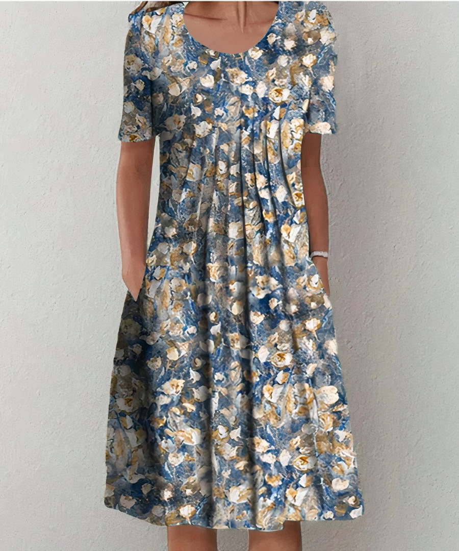 Clementine - Robe à fleurs