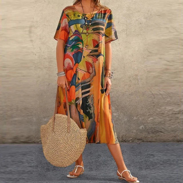 Jodilyn - Robe tunique confortable
