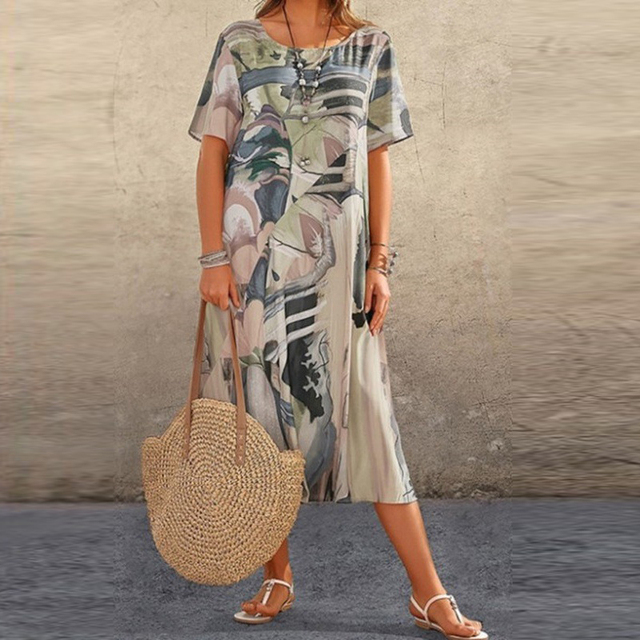 Jodilyn - Robe tunique confortable