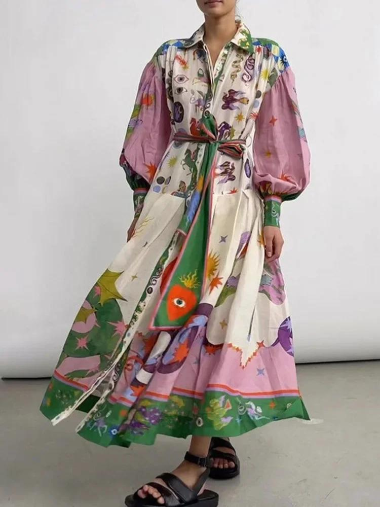 Jasmine - Robe longue décontractée