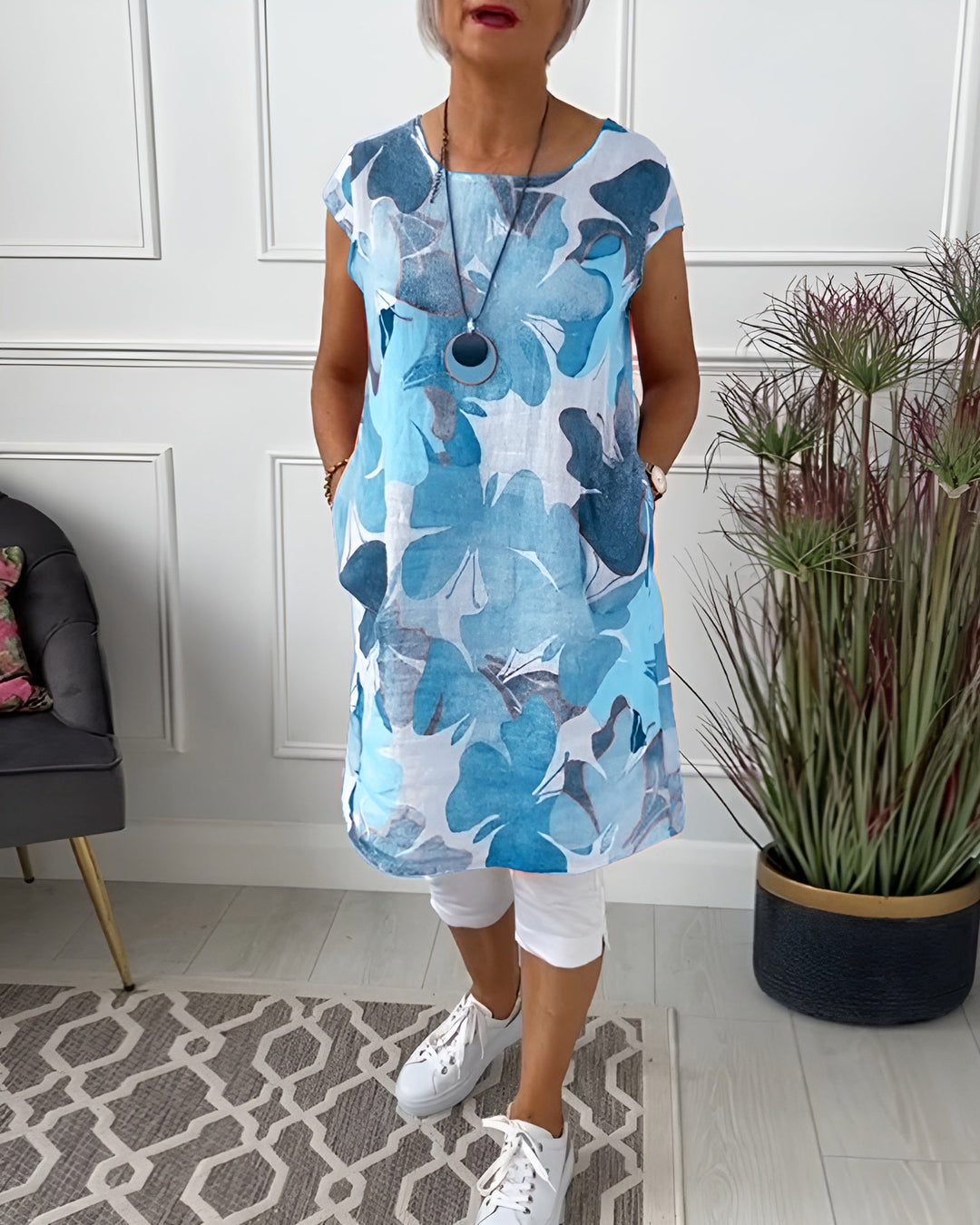 Doria - Robe d'été à fleurs