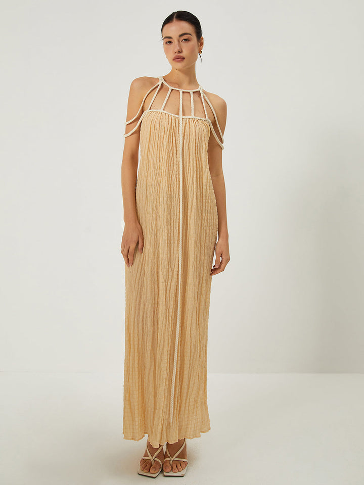 Jairah - Robe bohème tressée