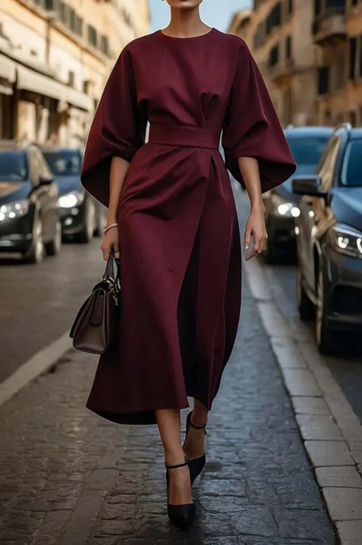 Juliette - Robe élégante avec ceinture