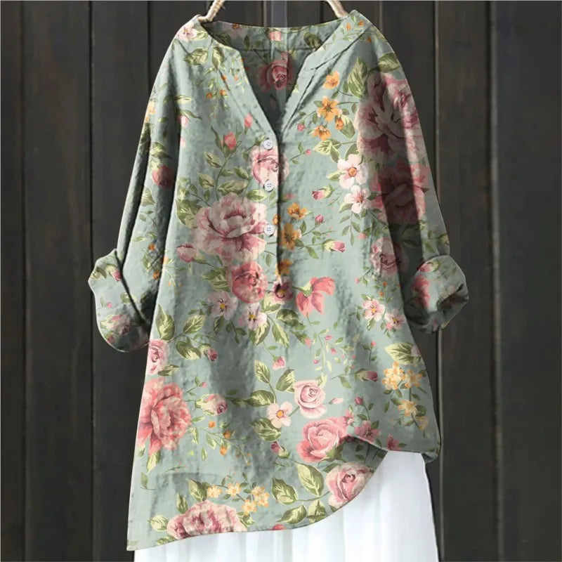 Daniela - blouse à fleurs