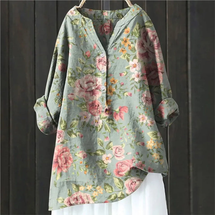 Daniela - blouse à fleurs
