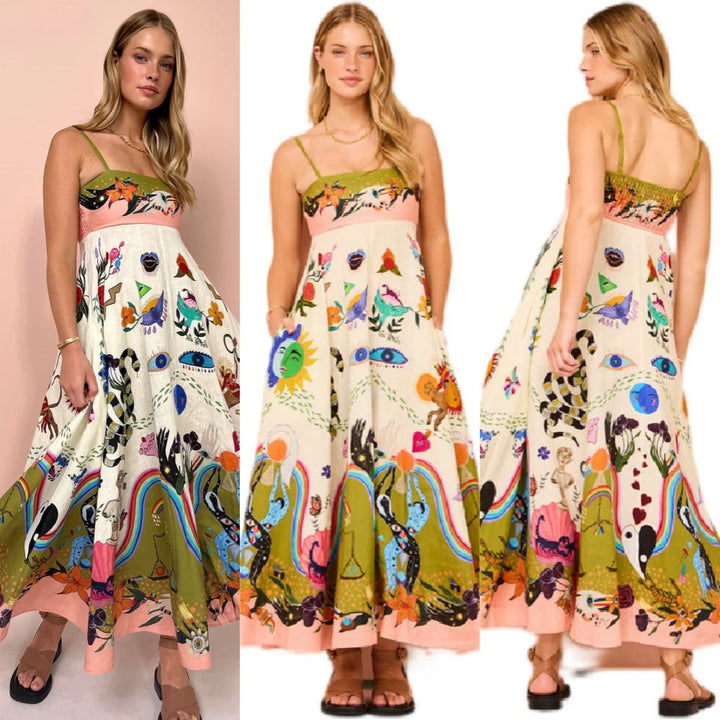 Cassandra - Robe camisole sans manches