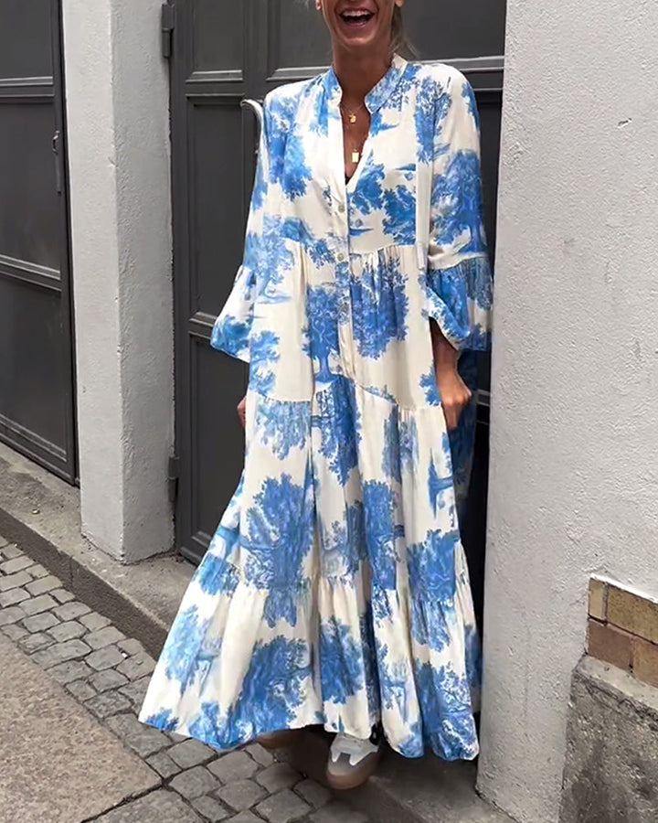 Fransesca - Robe longue fluide