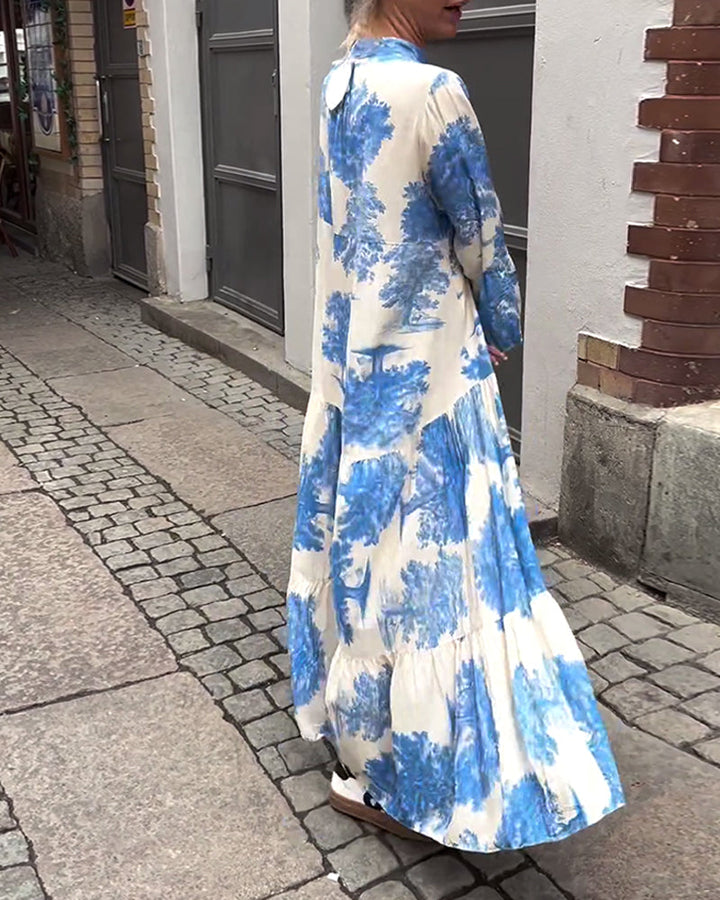 Fransesca - Robe longue fluide