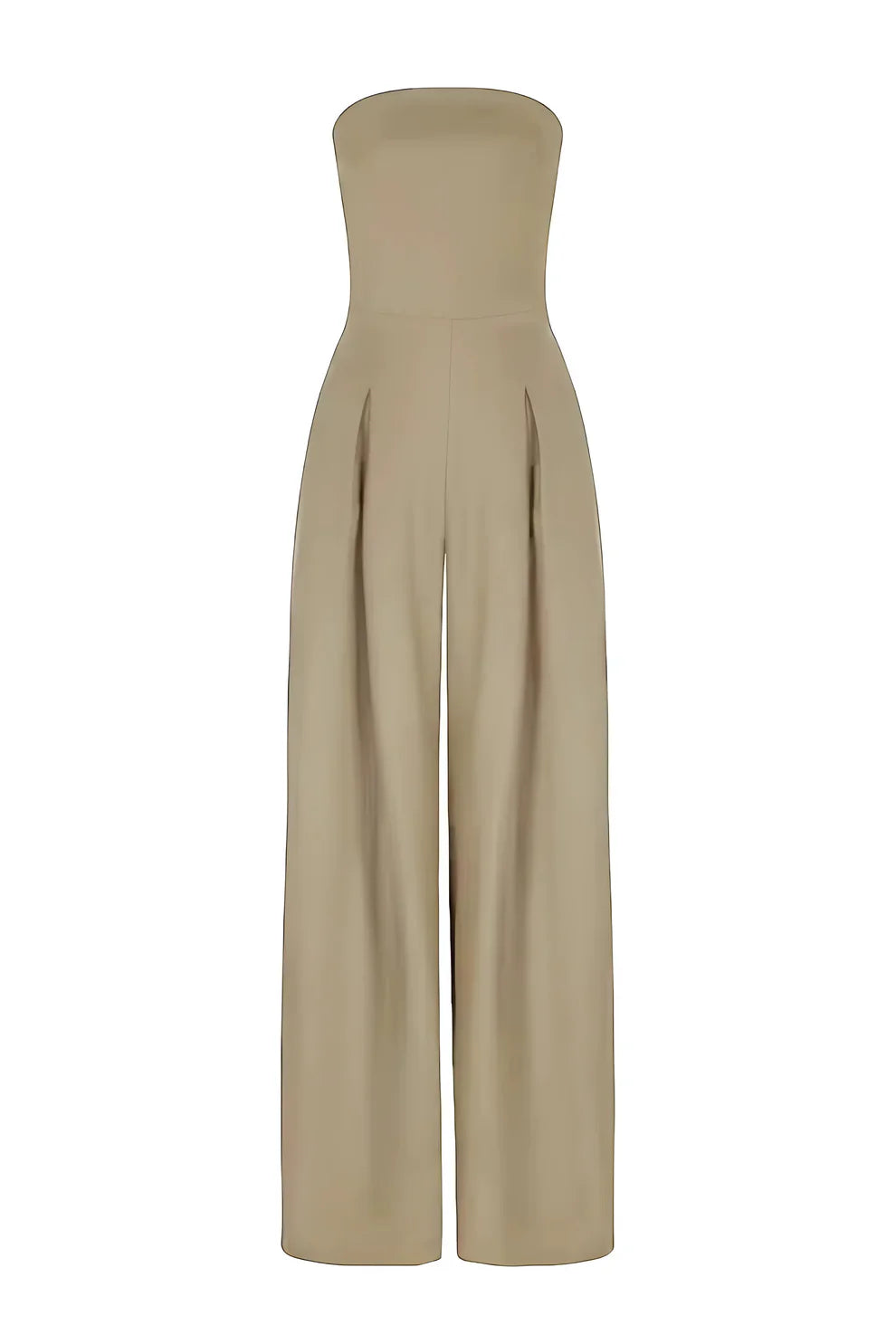 Ginette - Tailleur-pantalon sans bretelles