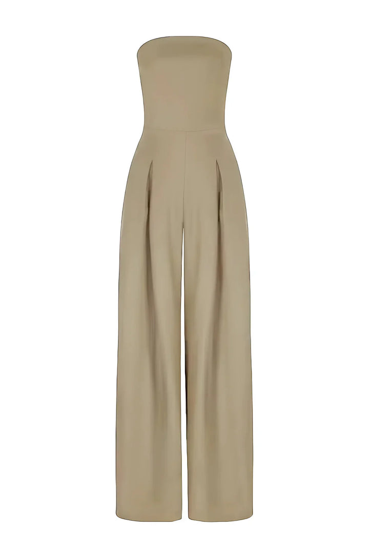 Ginette - Tailleur-pantalon sans bretelles