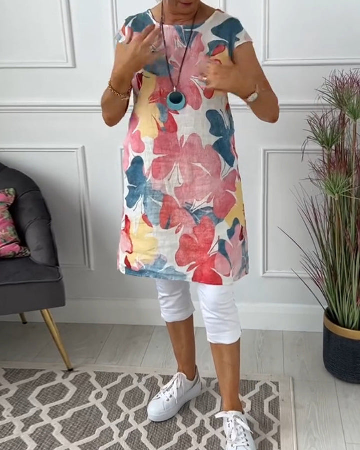 Doria - Robe d'été à fleurs