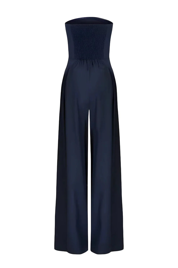Ginette - Tailleur-pantalon sans bretelles