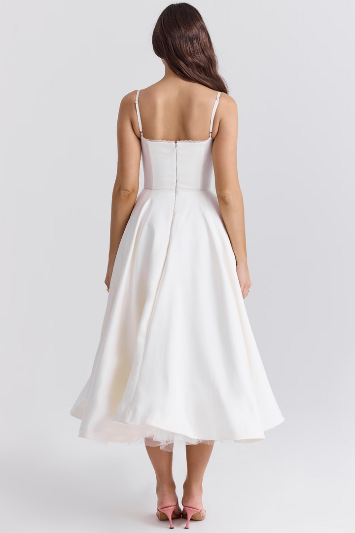 Louane - Robe midi double épaisseur