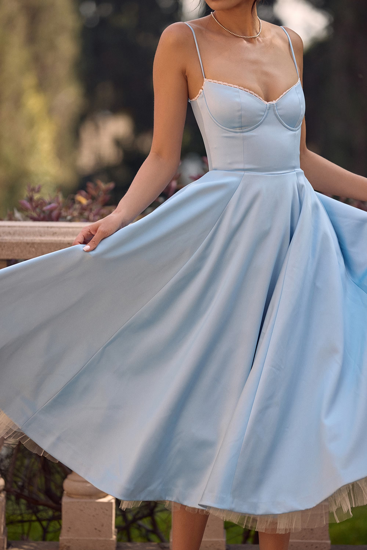 Louane - Robe midi double épaisseur