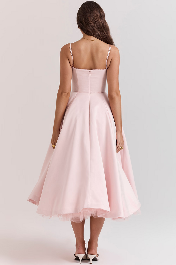 Louane - Robe midi double épaisseur