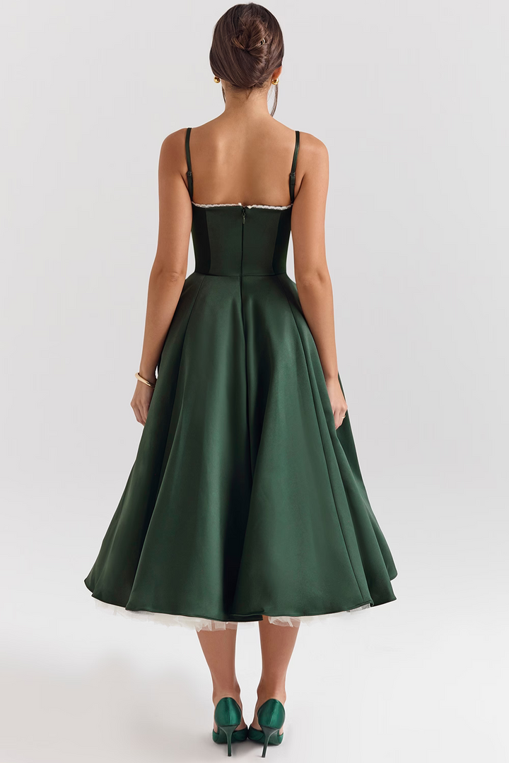 Louane - Robe midi double épaisseur