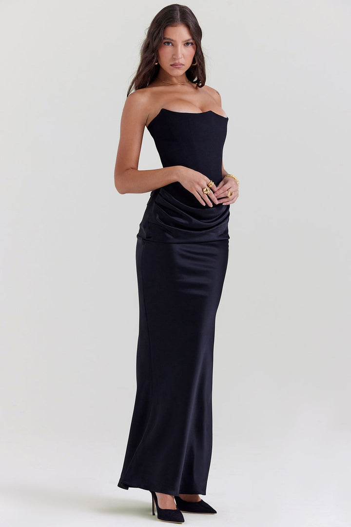 Lilly - Robe corset sans bretelles