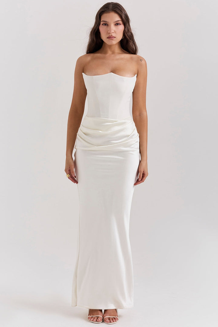 Lilly - Robe corset sans bretelles