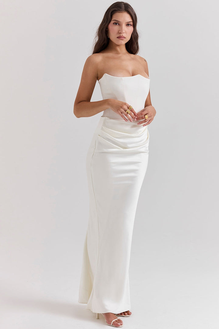 Lilly - Robe corset sans bretelles