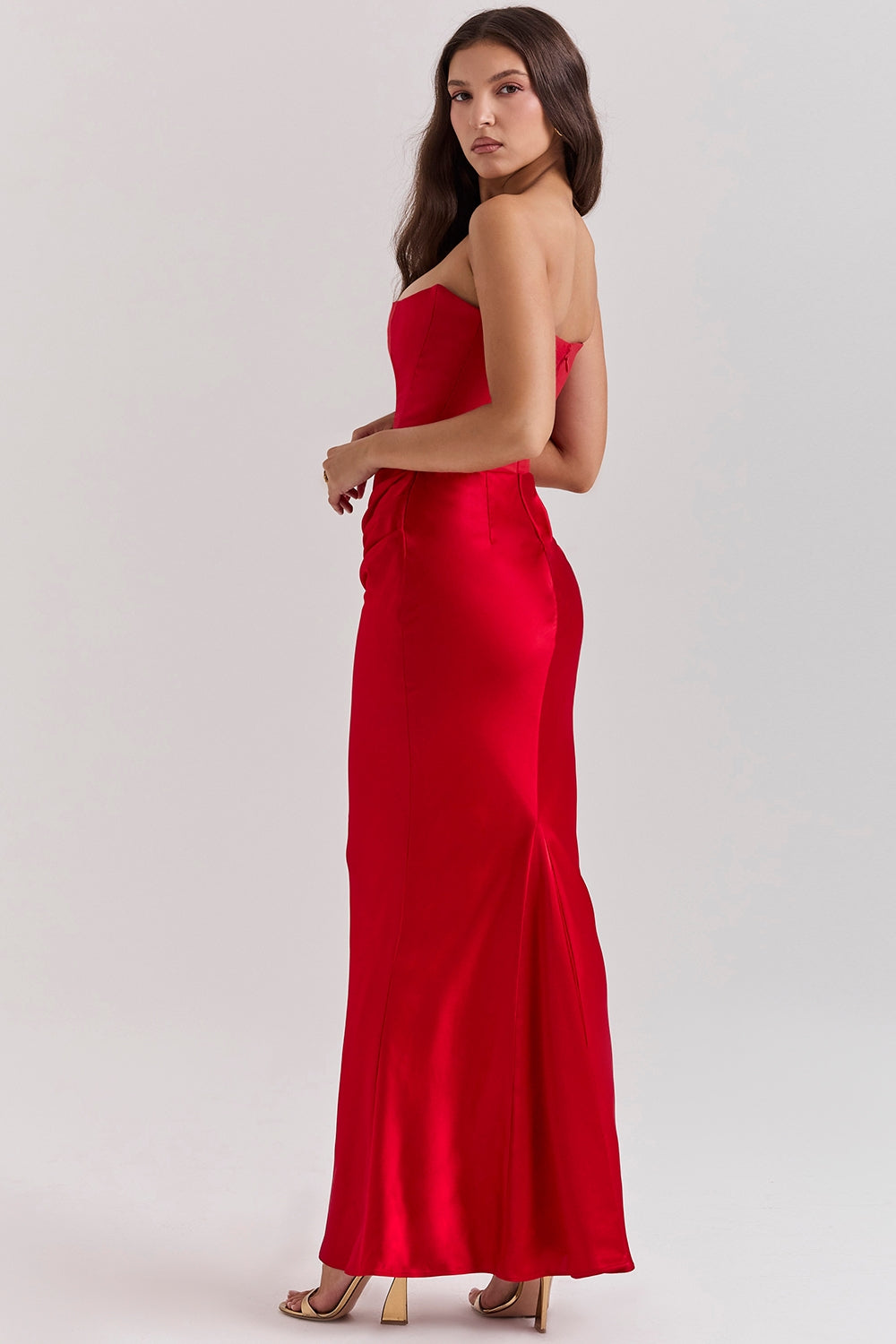 Lilly - Robe corset sans bretelles