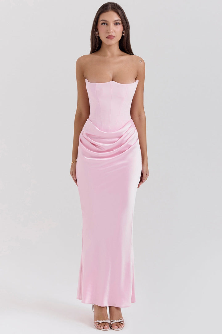 Lilly - Robe corset sans bretelles