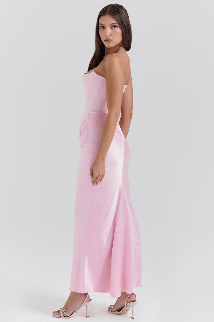 Lilly - Robe corset sans bretelles