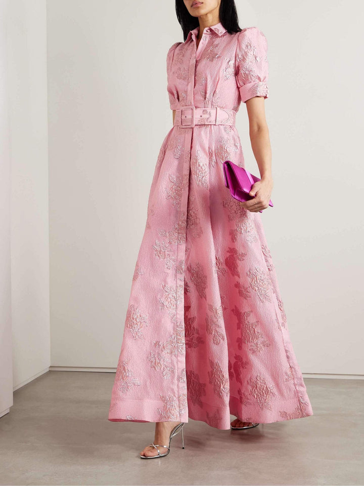 Anabella - Robe courte à manches bouffantes