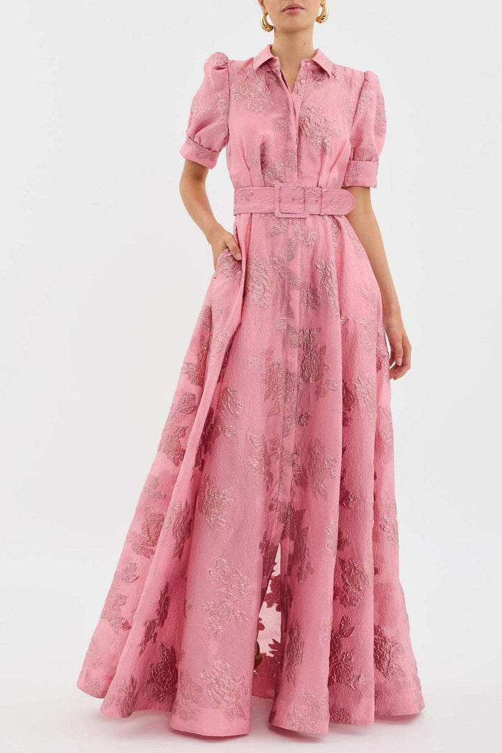 Anabella - Robe courte à manches bouffantes
