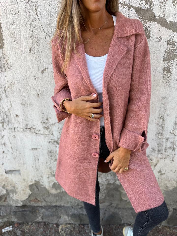 Carole - Manteau casual droit