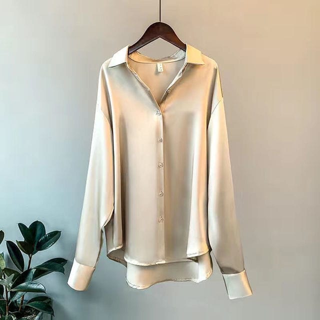 Margot - Chemisier en satin