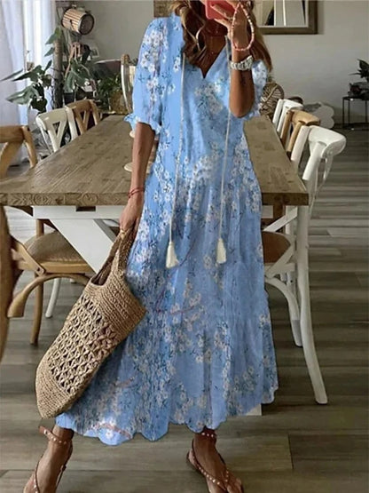 Colette - Robe bohème élégante