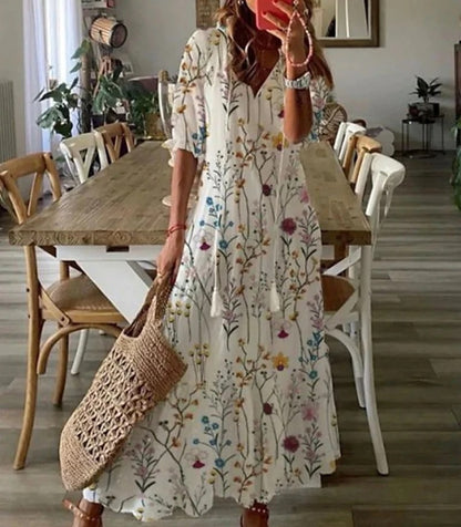 Colette - Robe bohème élégante