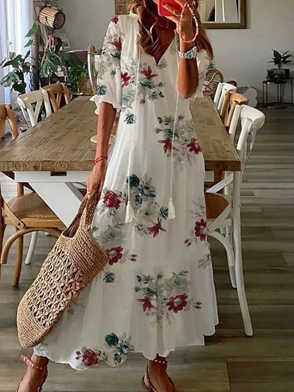 Colette - Robe bohème élégante