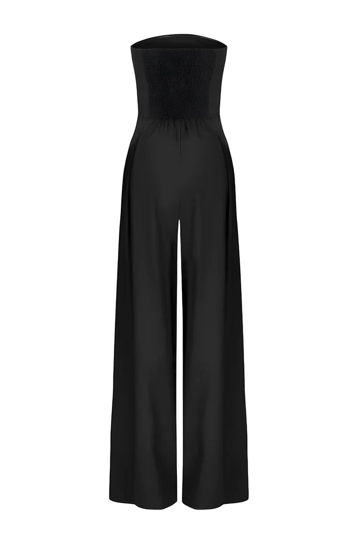 Ginette - Tailleur-pantalon sans bretelles